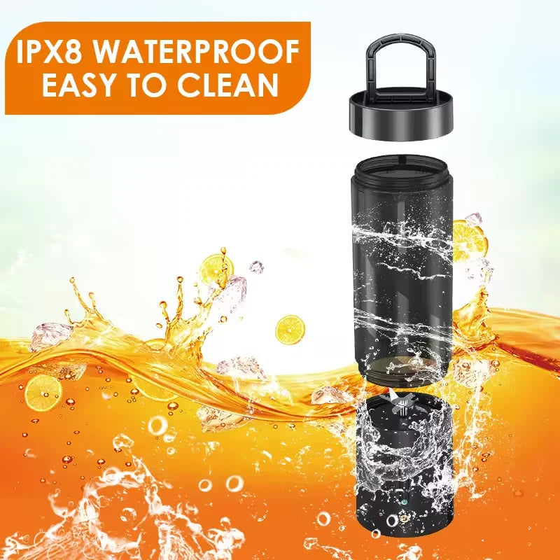 Portable Juicer 450ML – Stainless Steel Blade Blender