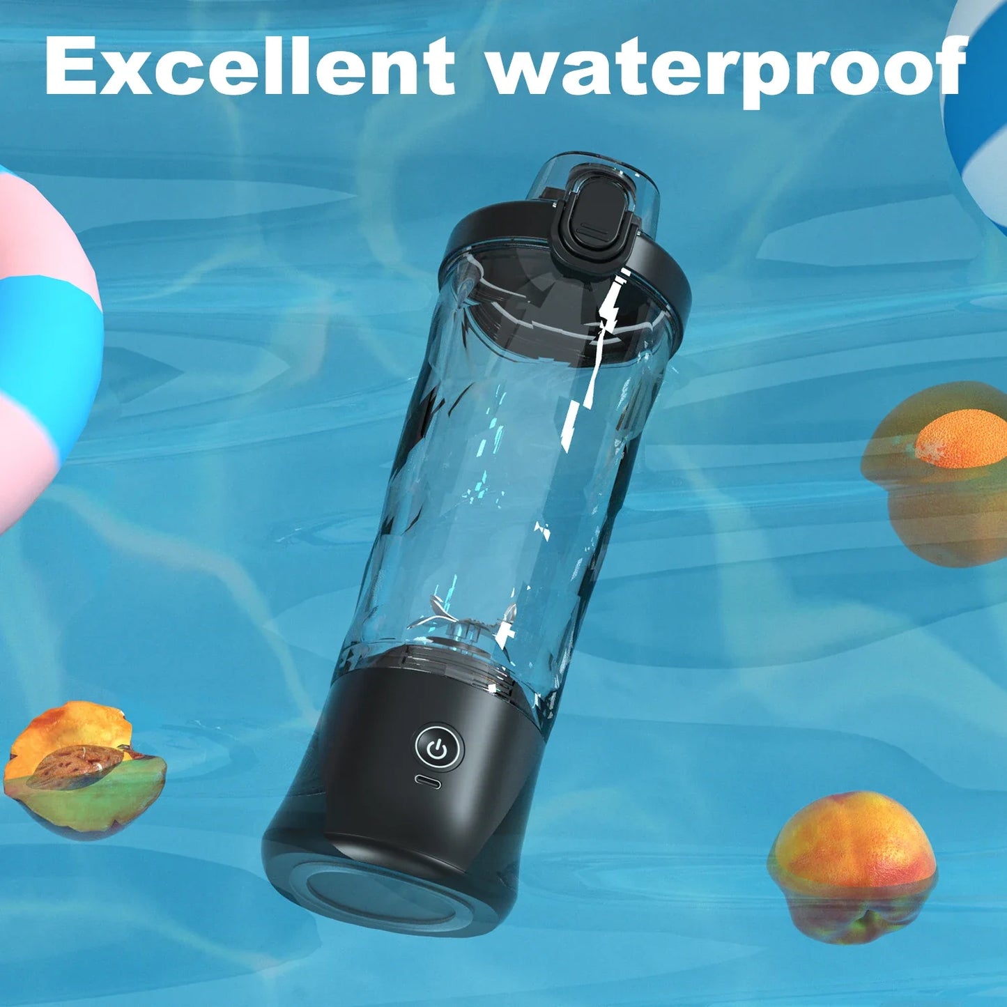 Portable Blender 600ML – USB Rechargeable Juicer