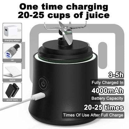 Portable Blender 600ML – USB Rechargeable Juicer